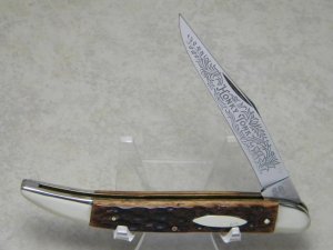 Fight'n Rooster Germany Bone Honky Tonk Toothpick Knife