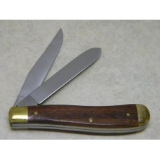 Schrade + Limited Wood North American Hunting Club Life Member Slimline Trapper Knife in Box