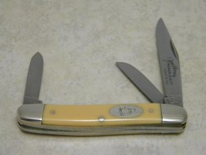 Jim Bowie (German Eye) Premium Quality Hand Made Germany Yellow Stockman Knife