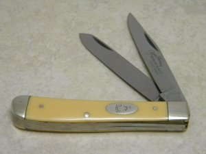 Jim Bowie (German Eye) Premium Quality Hand Made Germany Yellow Trapper Knife