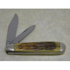 Robeson ShurEdge USA (by Queen Cut. Co.) Bone Q622056 Pocketeze Jack Knife in Box Robeson ShurEdge USA (by Queen Cut. Co.) Bone Q622056 Pocketeze Jack Knife in Box