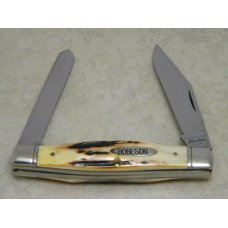 Robeson ShurEdge USA (by Queen Cut. Co.) Stag 622751 Moose Knife in Box c.1995 Robeson ShurEdge USA (by Queen Cut. Co.) Stag 622751 Moose Knife in Box c.1995