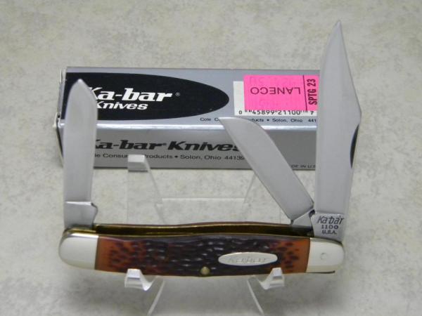 Ka-Bar 1100 USA Delrin Stockman Knife in Box c.1966-1982 Ka-Bar 1100 USA Delrin Stockman Knife in Box c.1966-1982
