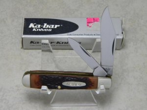 Ka-Bar 1026 USA Delrin Small Jack Knife in Box c.1966-1982