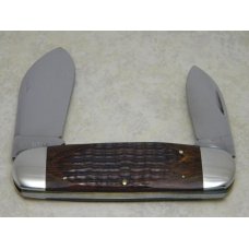 Case XX USA 2 Dot (1978) Laminated Wood 6250 Elephant Toe Knife Case XX USA 2 Dot (1978) Laminated Wood 6250 Elephant Toe Knife