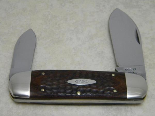 Case XX USA 9 Dot (1971) Laminated Wood 6250 Elephant Toe Knife Case XX USA 9 Dot (1971) Laminated Wood 6250 Elephant Toe Knife