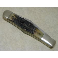 Ka-Bar Olean N.Y. Stag Coke Bottle Folding Hunter Knife 1981 Collectors Club Ka-Bar Olean N.Y. Stag Coke Bottle Folding Hunter Knife 1981 Collectors Club