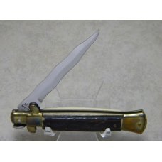 Kissing Crane Germany KC47 Stag Kriss Blade Lockback Stiletto Knife in Box Kissing Crane Germany KC47 Stag Kriss Blade Lockback Stiletto Knife in Box
