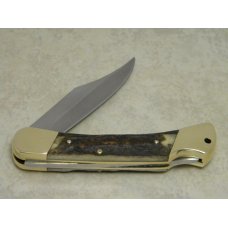Puma Germany Stainless Stag 905 Duke Folding Lockback Knife c.1981 Puma Germany Stainless Stag 905 Duke Folding Lockback Knife c.1981
