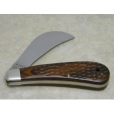 Case XX USA 2 Dot (1978) Laminated Wood 61011 Hawkbill Pruner Knife Case XX USA 2 Dot (1978) Laminated Wood 61011 Hawkbill Pruner Knife