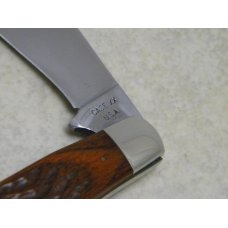 Case XX USA 2 Dot (1978) Laminated Wood 61011 Hawkbill Pruner Knife Case XX USA 2 Dot (1978) Laminated Wood 61011 Hawkbill Pruner Knife