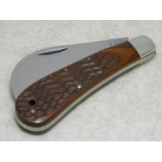 Case XX USA 2 Dot (1978) Laminated Wood 61011 Hawkbill Pruner Knife Case XX USA 2 Dot (1978) Laminated Wood 61011 Hawkbill Pruner Knife