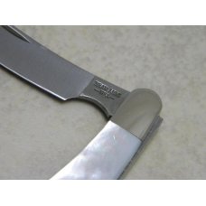 Bear MGC USA Genuine Mother of Pearl One Arm Razor Knife