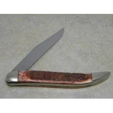 Robeson ShurEdge USA (by Queen Cut. Co.) Bone Fight'n Bull Large Toothpick Knife in Box Robeson ShurEdge USA (by Queen Cut. Co.) Bone Fight'n Bull Large Toothpick Knife in Box