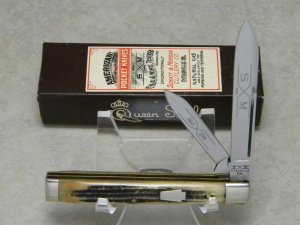 Schatt & Morgan Titusville PA Queen Steel USA 1993 Winterbottom Bone 062296 Doctor's Knife in Box