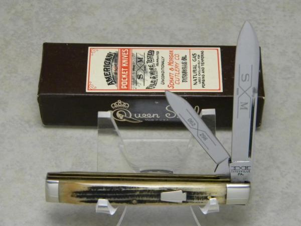Schatt & Morgan Titusville PA Queen Steel USA 1993 Winterbottom Bone 062296 Doctor's Knife in Box Schatt & Morgan Titusville PA Queen Steel USA 1993 Winterbottom Bone 062296 Doctor's Knife in Box