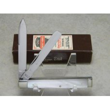 Schatt & Morgan Titusville PA Queen Steel USA 1995 Pearl 052296 Doctor's Knife in Box Schatt & Morgan Titusville PA Queen Steel USA 1995 Pearl 052296 Doctor's Knife in Box