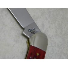 Case XX USA 3 Dot (1997) Pocket Worn Old Red Bone 62131 SS Canoe Knife in Tin Case XX USA 3 Dot (1997) Pocket Worn Old Red Bone 62131 SS Canoe Knife in Tin