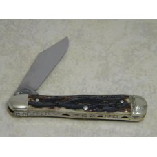 Fight'n Rooster Germany Frank Buster Cutlery Co. Stag Deuces Wild Jack Knife with Filework Fight'n Rooster Germany Frank Buster Cutlery Co. Stag Deuces Wild Jack Knife with Filework