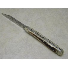 Fight'n Rooster Germany Frank Buster Cutlery Co. Stag Deuces Wild Jack Knife with Filework Fight'n Rooster Germany Frank Buster Cutlery Co. Stag Deuces Wild Jack Knife with Filework