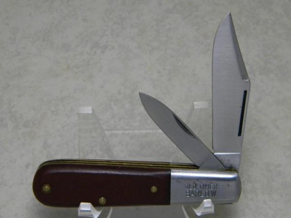 Ulster USA 10OT Old Timer Prince Albert Tobacco Tin Saw Cut Delrin Barlow Knife c.1960's Ulster USA 10OT Old Timer Prince Albert Tobacco Tin Saw Cut Delrin Barlow Knife c.1960's