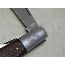 Ulster USA 10OT Old Timer Prince Albert Tobacco Tin Saw Cut Delrin Barlow Knife c.1960's Ulster USA 10OT Old Timer Prince Albert Tobacco Tin Saw Cut Delrin Barlow Knife c.1960's
