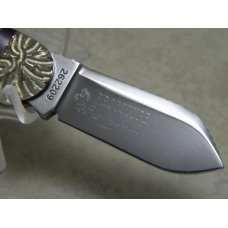 GEC Northfield UN-X-LD USA Brian Yellowhorse 262209 Sunfish Elephant Toe Prototype Knife in Tube