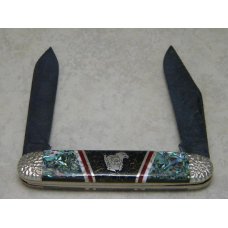 Great Eastern Cutlery USA Brian Yellowhorse 541209 Native Steel Moose Knife in Tube c.2009 Great Eastern Cutlery USA Brian Yellowhorse 541209 Native Steel Moose Knife in Tube c.2009