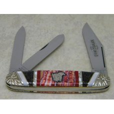 GEC Northfield UN-X-LD USA Brian Yellowhorse 541308 Large Whittler Prototype Knife in Tube