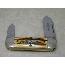 Great Eastern Cutlery GEC Northfield UN-X-LD USA 362208 Burnt Stag Elephant Toe Knife in Tube Great Eastern Cutlery GEC Northfield UN-X-LD USA 362208 Burnt Stag Elephant Toe Knife in Tube