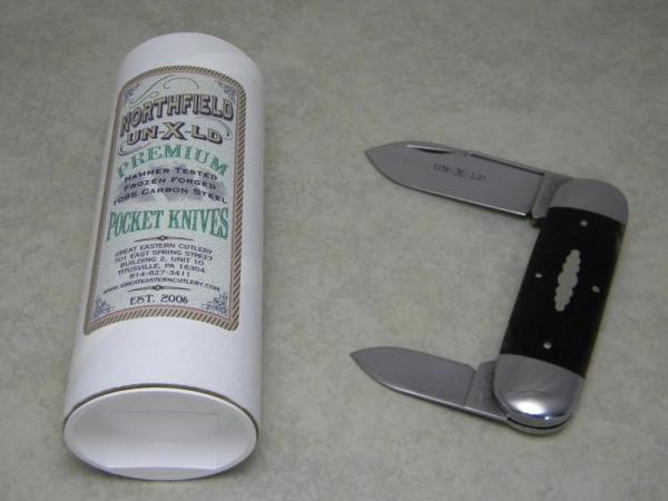Great Eastern Cutlery GEC Northfield UN-X-LD USA 362211 Buffalo Horn Elephant Toe Knife in Tube Great Eastern Cutlery GEC Northfield UN-X-LD USA 362211 Buffalo Horn Elephant Toe Knife in Tube