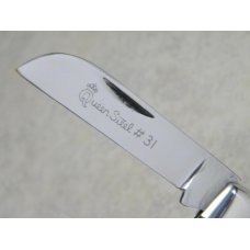 Queen Steel #31 Imitation Winterbottom Bone 2 Blade Large Congress Knife c.1960's Queen Steel #31 Imitation Winterbottom Bone 2 Blade Large Congress Knife c.1960's