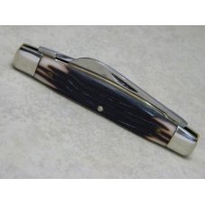 Queen Steel #31 Imitation Winterbottom Bone 2 Blade Large Congress Knife c.1960's Queen Steel #31 Imitation Winterbottom Bone 2 Blade Large Congress Knife c.1960's
