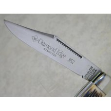 Imperial Prov. USA Stainless #352 Diamond Edge Jigged Delrin Large Jack Knife Imperial Prov. USA Stainless #352 Diamond Edge Jigged Delrin Large Jack Knife