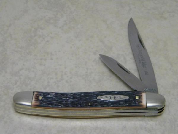 Imperial Prov. USA Stainless #382 Diamond Edge Jigged Delrin Medium Jack Knife Imperial Prov. USA Stainless #382 Diamond Edge Jigged Delrin Medium Jack Knife