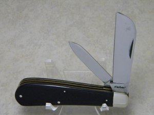 Kabar Black 2 Blade Hawkbill Pruner Knife c.Pre-1963