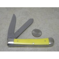 Case XX USA 4 Dot (1976) Yellow 3254 Trapper Knife