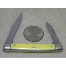 Case XX USA 1965-69 Yellow 3233 Pen Knife Case XX USA 1965-69 Yellow 3233 Pen Knife