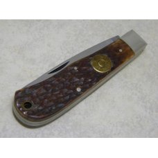 Camillus NY USA CCC-1 Bone Classic Cartridge 45-70 GOV'T Jumbo Trapper Knife in Box Camillus NY USA CCC-1 Bone Classic Cartridge 45-70 GOV'T Jumbo Trapper Knife in Box