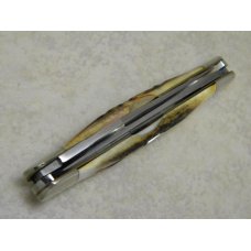Case XX Stainless USA 2 Dot (1978) Gen. Stag SSP Red Etch Muskrat Knife Case XX Stainless USA 2 Dot (1978) Gen. Stag SSP Red Etch Muskrat Knife