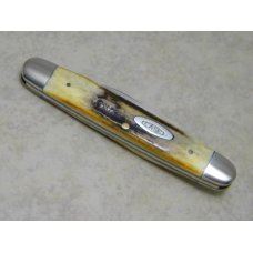 Case XX Stainless USA 2 Dot (1978) Stag 5279 SSP Red Etch Pen Knife