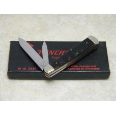 Winchester Trademark USA 1988 Bone 2851 Gunstock Knife in Box Winchester Trademark USA 1988 Bone 2851 Gunstock Knife in Box