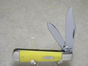 Case XX USA 6 Dot (1974) Yellow 3299 1/2 Large Jack Knife
