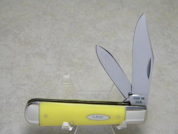 Case XX USA 6 Dot (1974) Yellow 3299 1/2 Large Jack Knife Case XX USA 6 Dot (1974) Yellow 3299 1/2 Large Jack Knife
