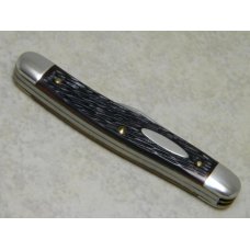 John Primble Belknap Inc. USA Peachseed Jigged Delrin Model 702 Medium Jack Knife John Primble Belknap Inc. USA Peachseed Jigged Delrin Model 702 Medium Jack Knife