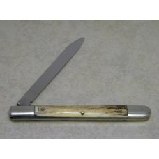 RM Szankovits Made in Hungary Genuine Stag Folding Melon Tester Knife