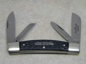Boker Solingen Germany Tree Brand Jigged Black Large Congress Knife