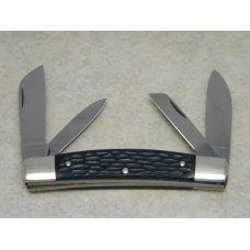 Boker Solingen Germany Tree Brand Jigged Black Large Congress Knife Boker Solingen Germany Tree Brand Jigged Black Large Congress Knife