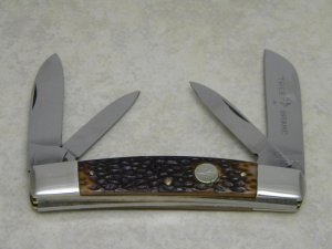 Boker USA Tree Brand Delrin 4 Blade 5974 Large Congress Knife
