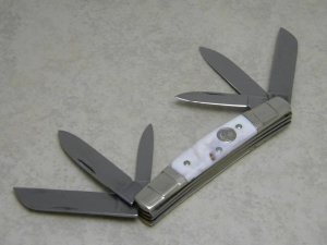 Boker Solingen Germany Tree Brand 6 Blade Medium Congress Knife